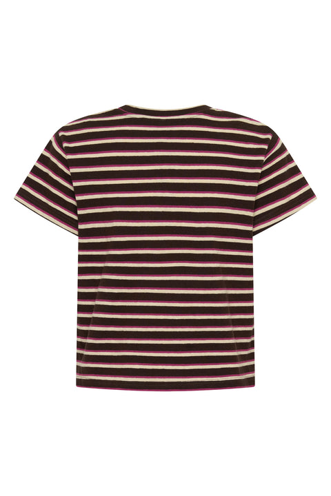 Fig Stripe Hemp Baby Tee