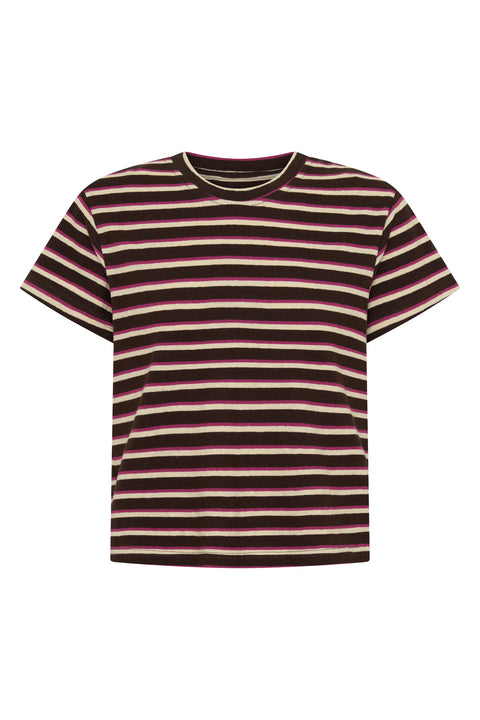 Fig Stripe Hemp Baby Tee