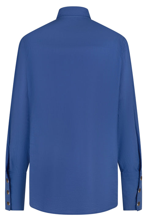 Blue Oversized Shirt