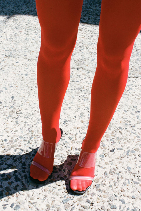 Recycled Rouge Tights
