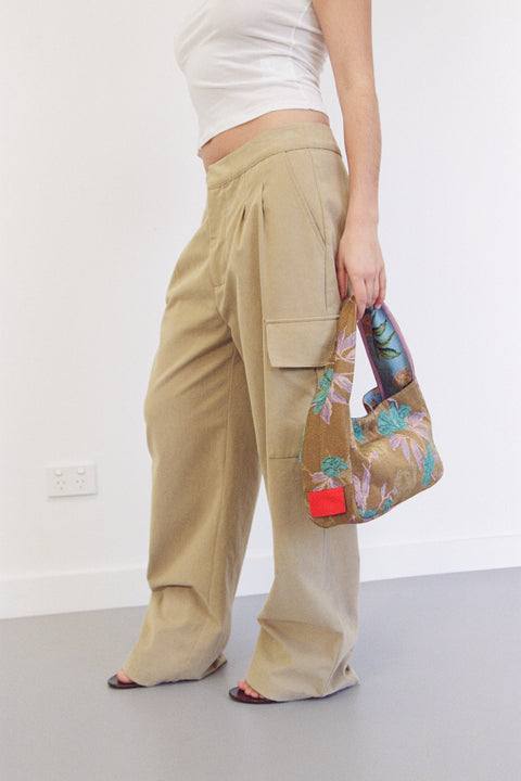 Reversible Tapestry Tote Bag
